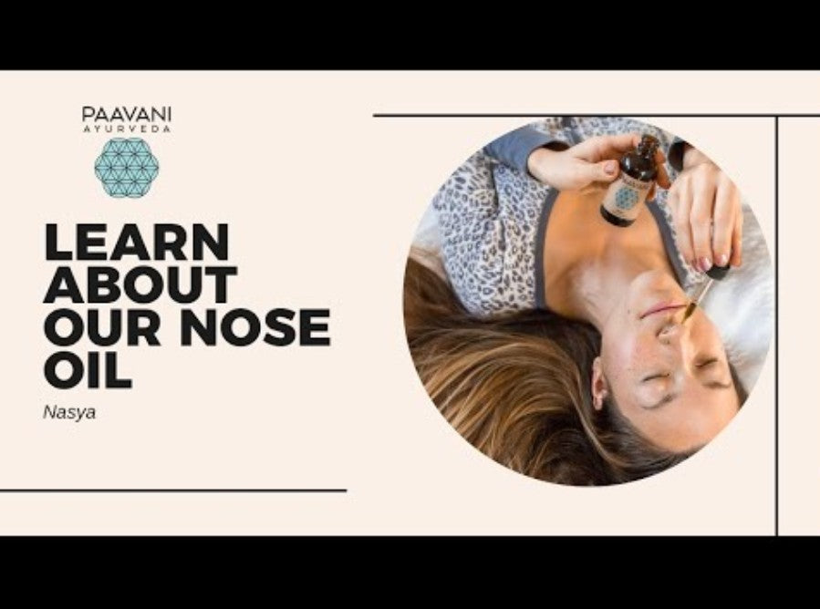 Nasya Oil | Ayurvedic Nose Oil for Deep Breathing