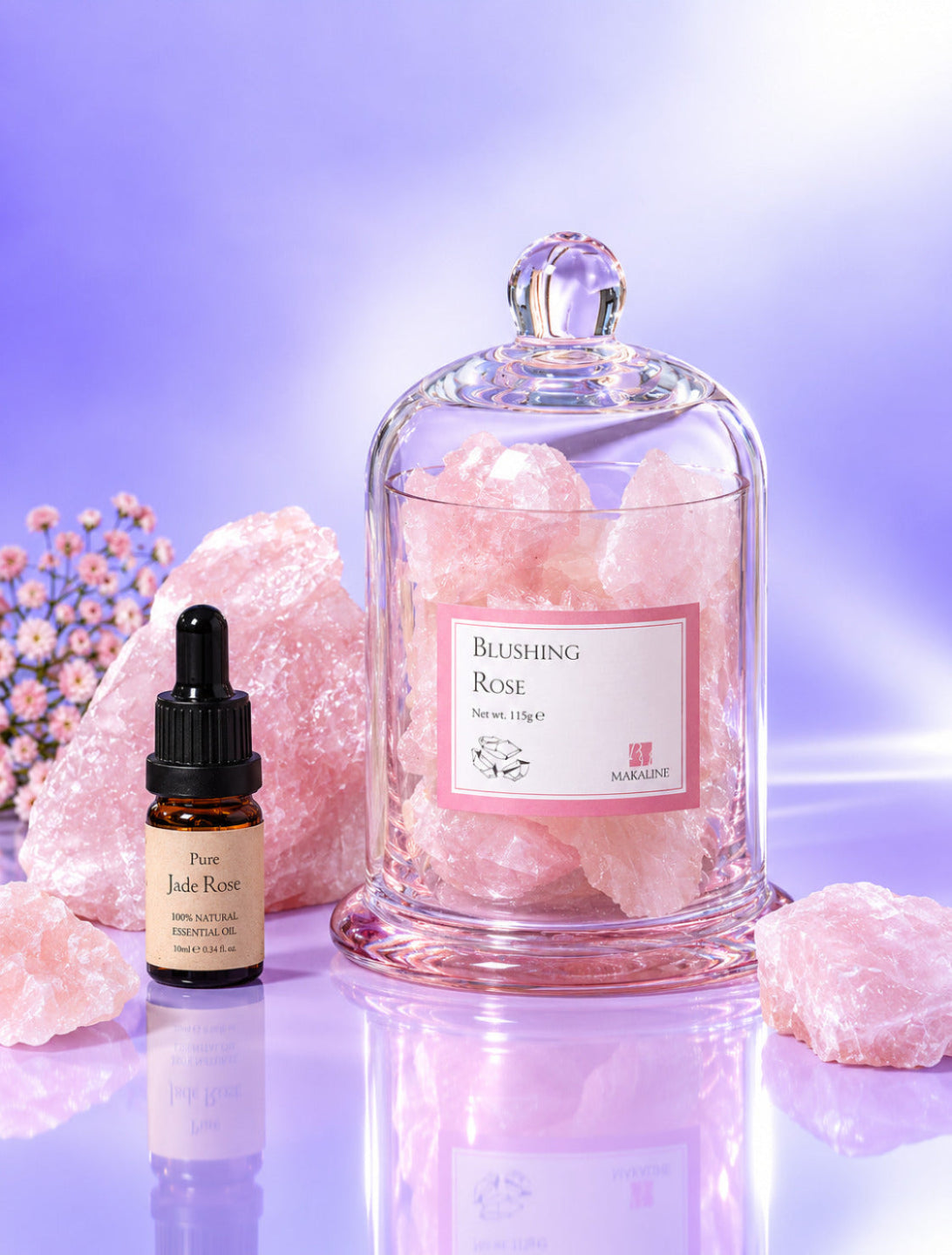 Blushing Rosé Gemstone Diffuser