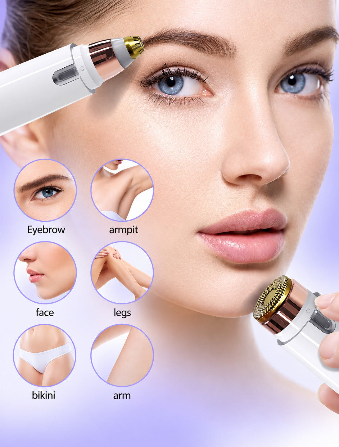 2-in-1 Eyebrow Trimmer