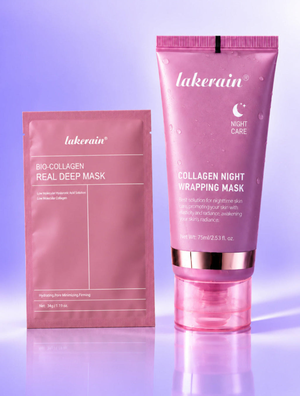 2 in 1 Collagen Night Wrapping Mask
