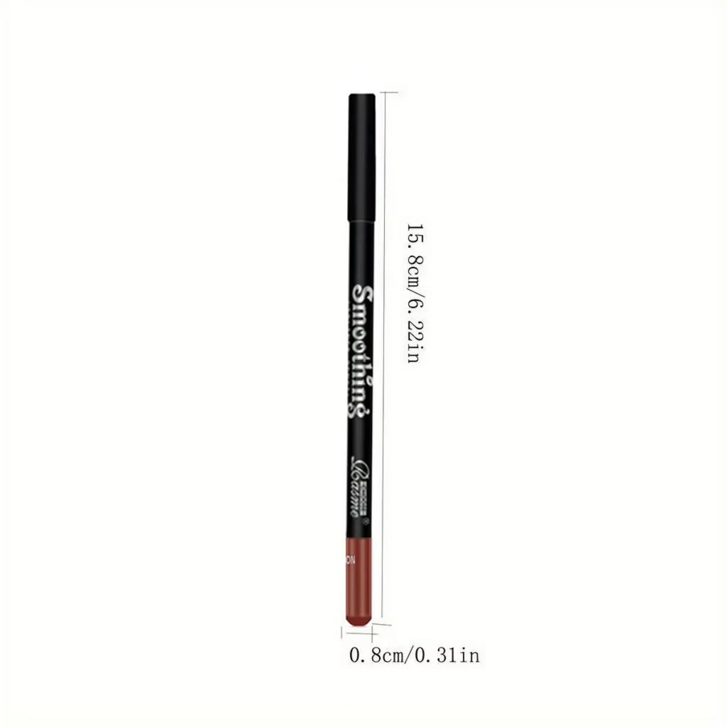 6-Color Waterproof Matte Lip Liner