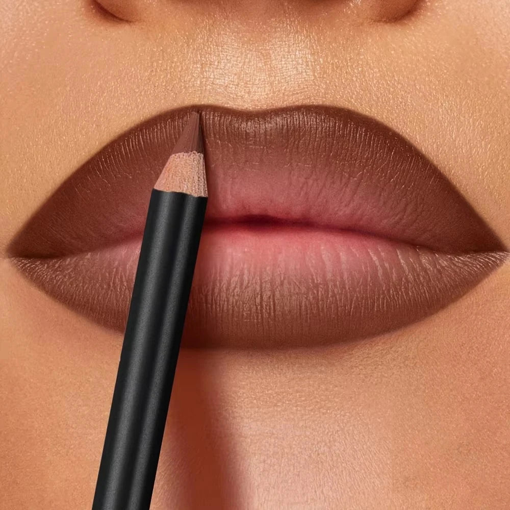 6-Color Waterproof Matte Lip Liner