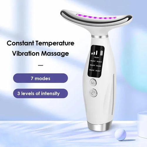 7-Color LED Face & Neck Massager