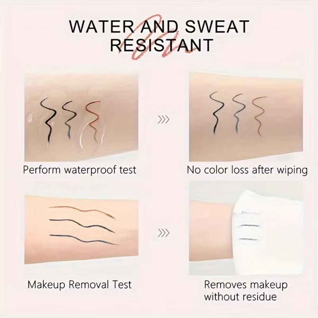 6-Color Waterproof Matte Lip Liner